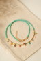 Heliophilia Silver Collar de Metal Multicolor con Acabado Lacado